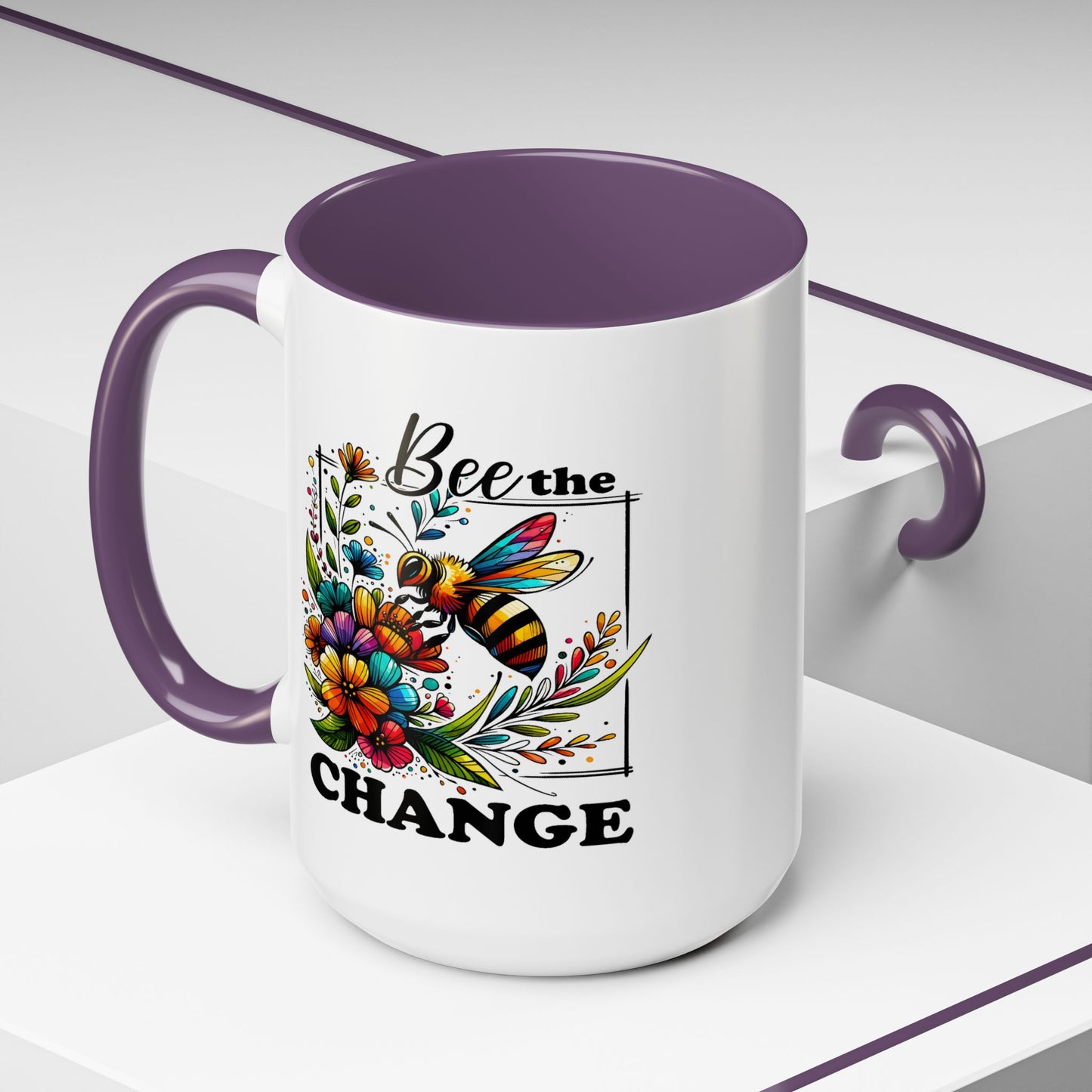 Motivation Mug - Bee The Change