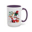 Christmas Mug - Merry Xmas Santa Reindeer