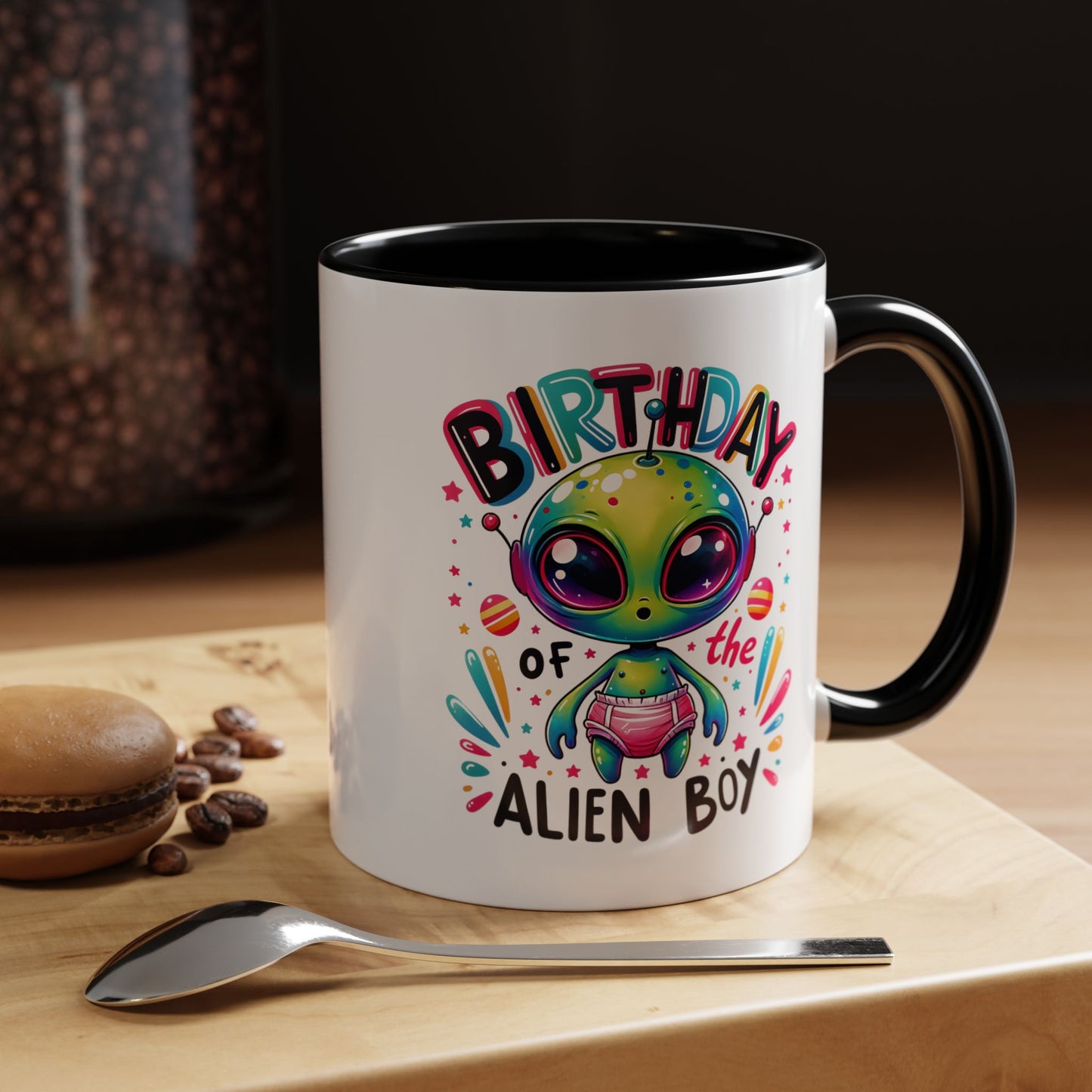 Alien Mug - Birthday Alien Boy