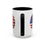 4th of July Mug - Baseball American Flag