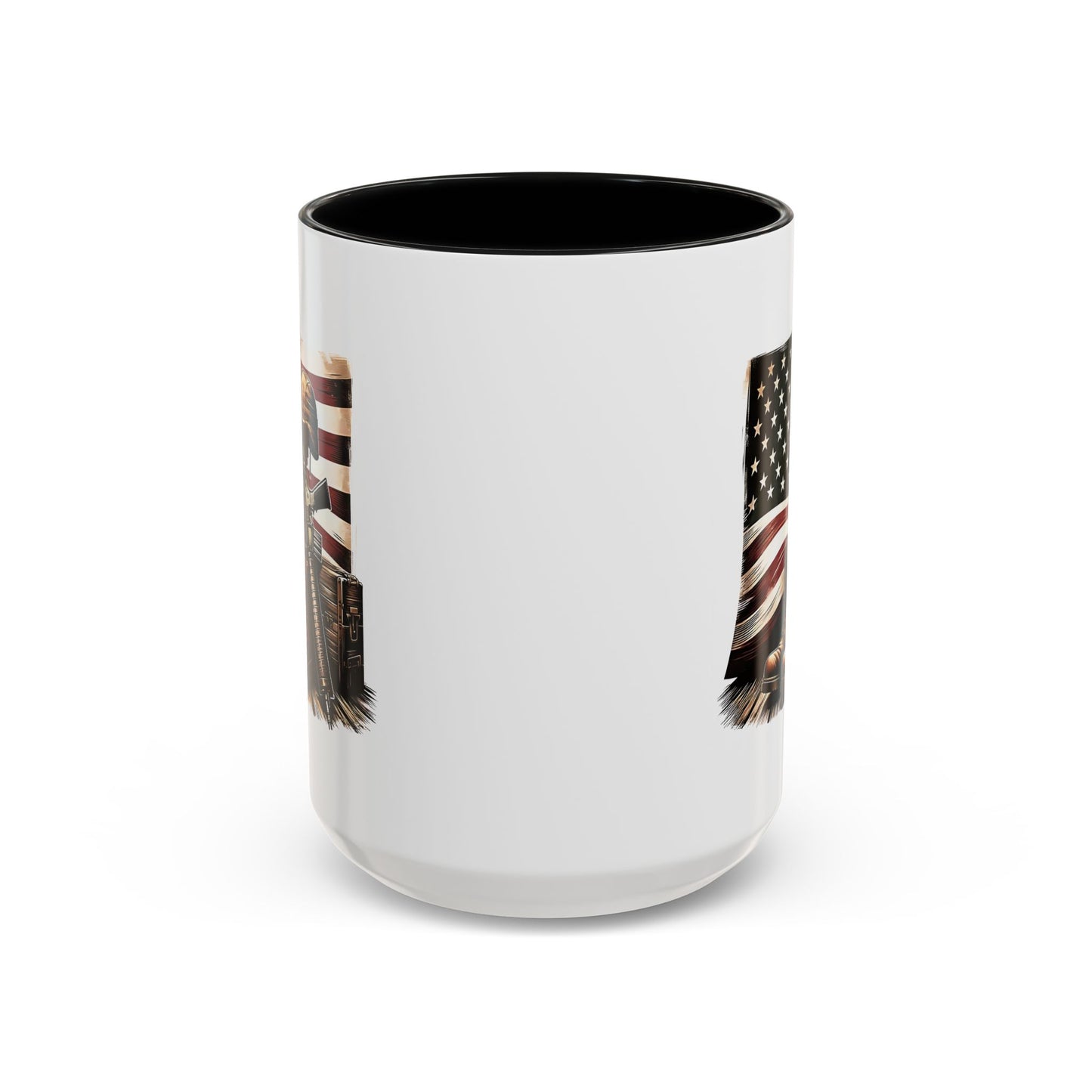 4th of July Mug - Fallen Soldier Boots Flag 3