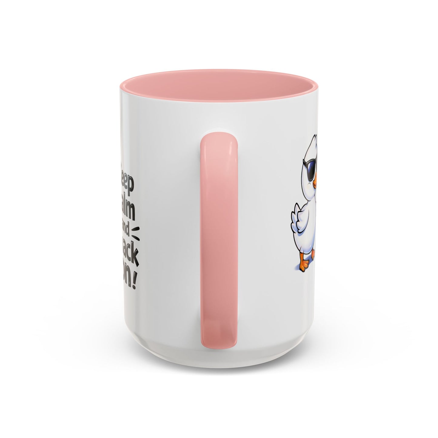 Wellness Mug - Keep Calm And Quack On