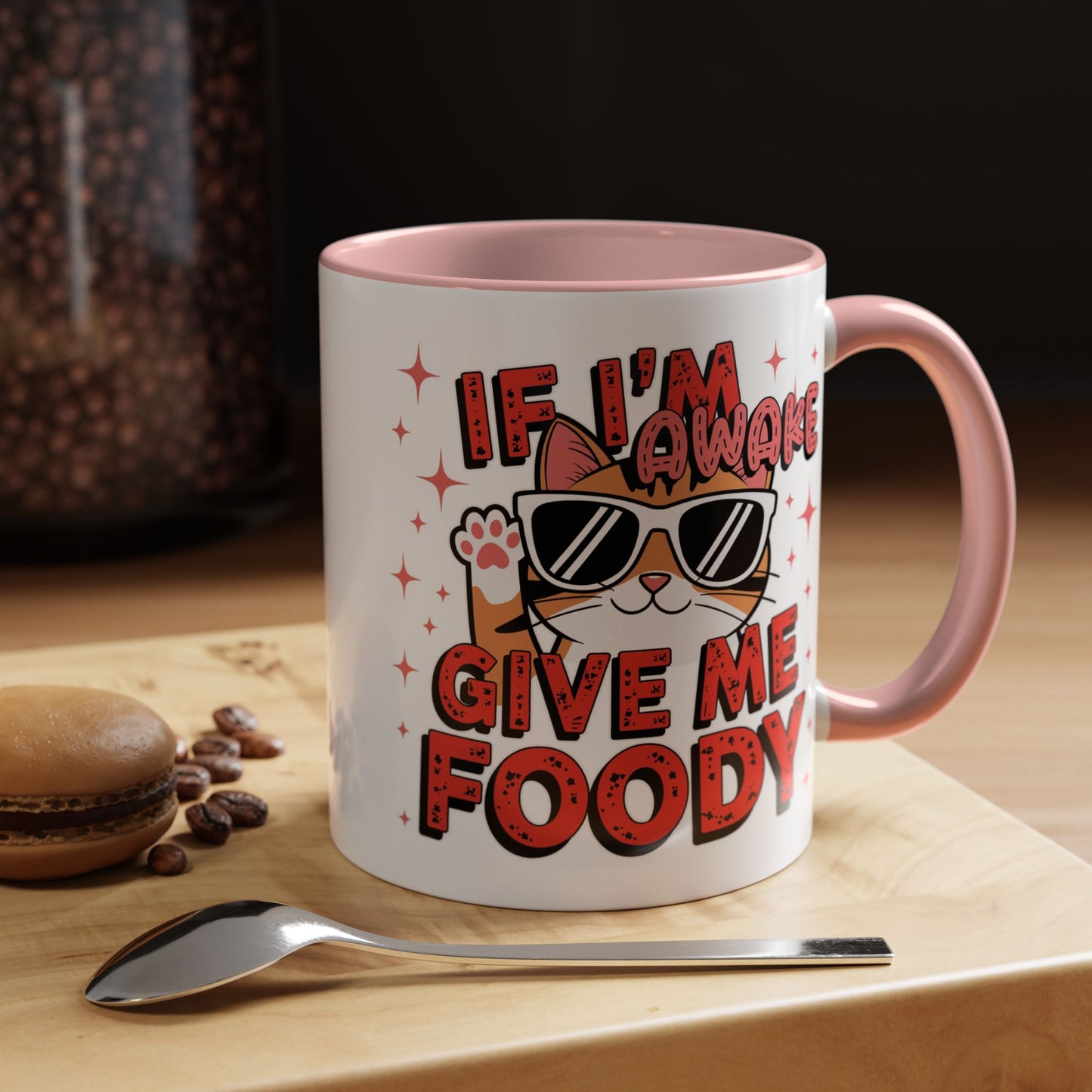 Animal Mug - If I'm Awake Give Me Foody