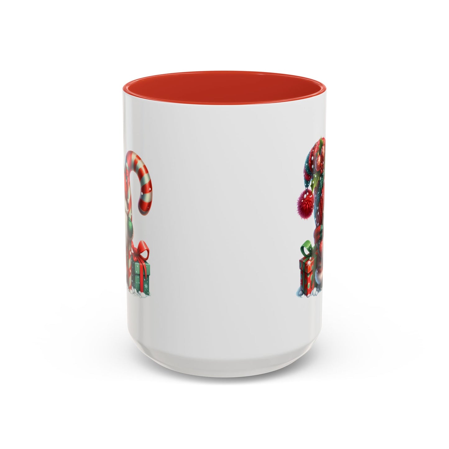 Christmas Mug - Gnome Candy Cane and Presents