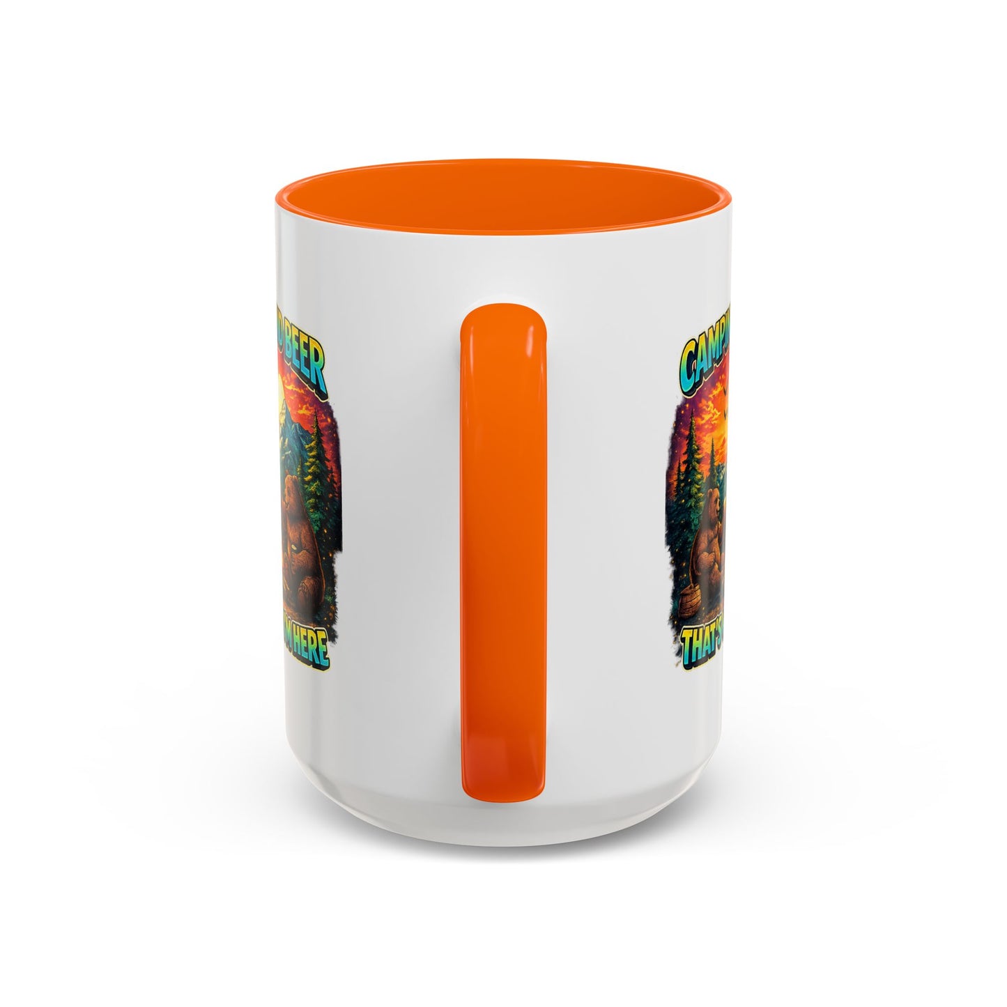 Humor Mug - Camping and Beer