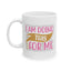 I Am Doing This Fro Me Pink Sticker