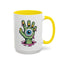 Halloween Mug - Eye Ball Hand
