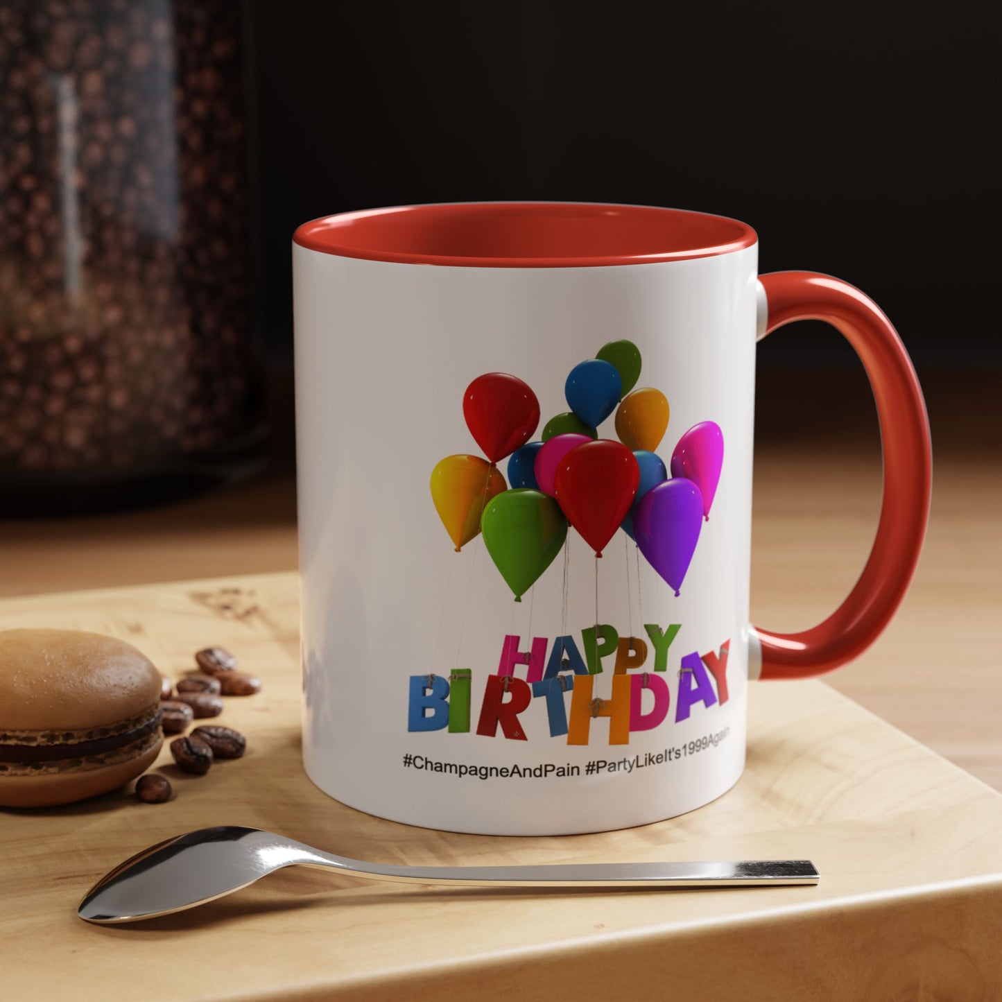 Birthday Mug- Champagne And Pain