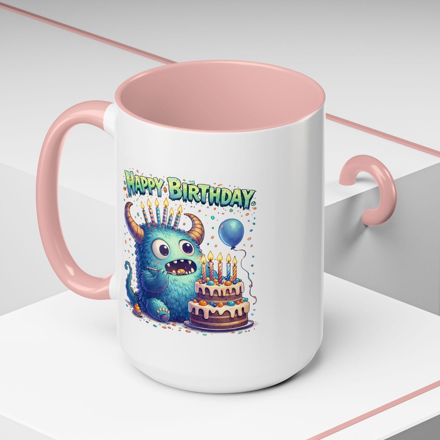 Birthday Mug - Monster Cake