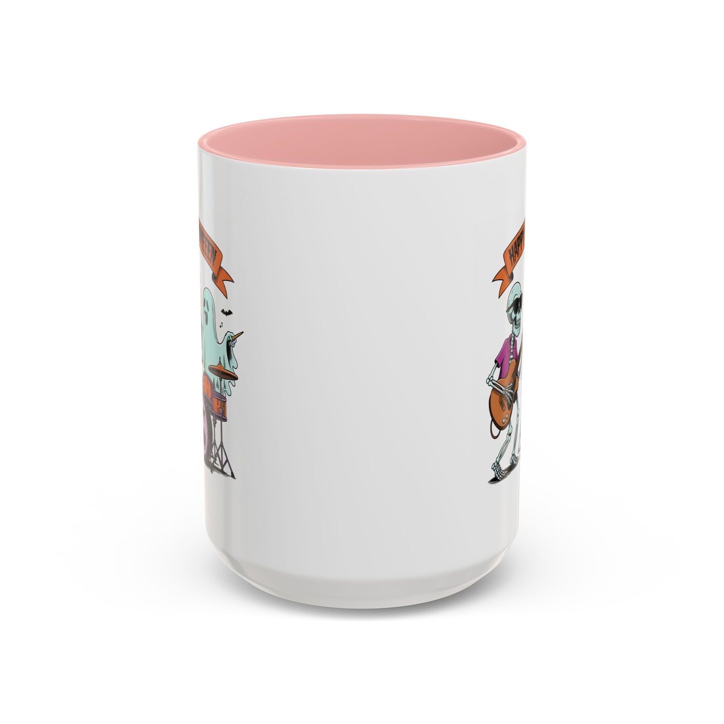 Halloween Mug - Skeleton & Ghost Band