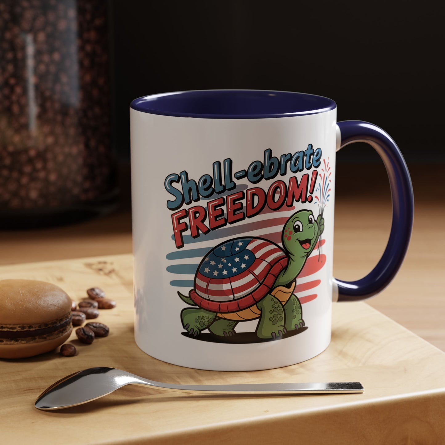 4th of July Mug - Shell-ebrate Freedom