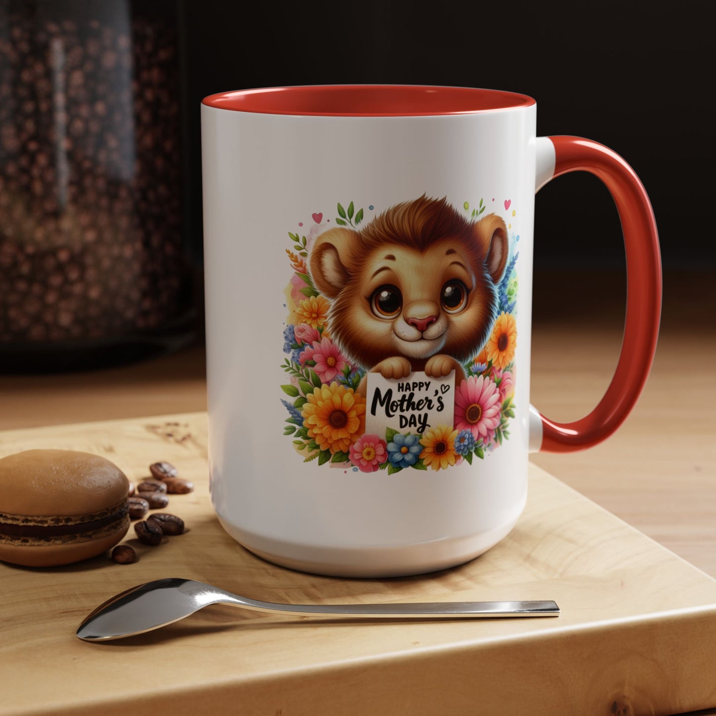 Mother's Day Mug - Happy Mother's Day Lion