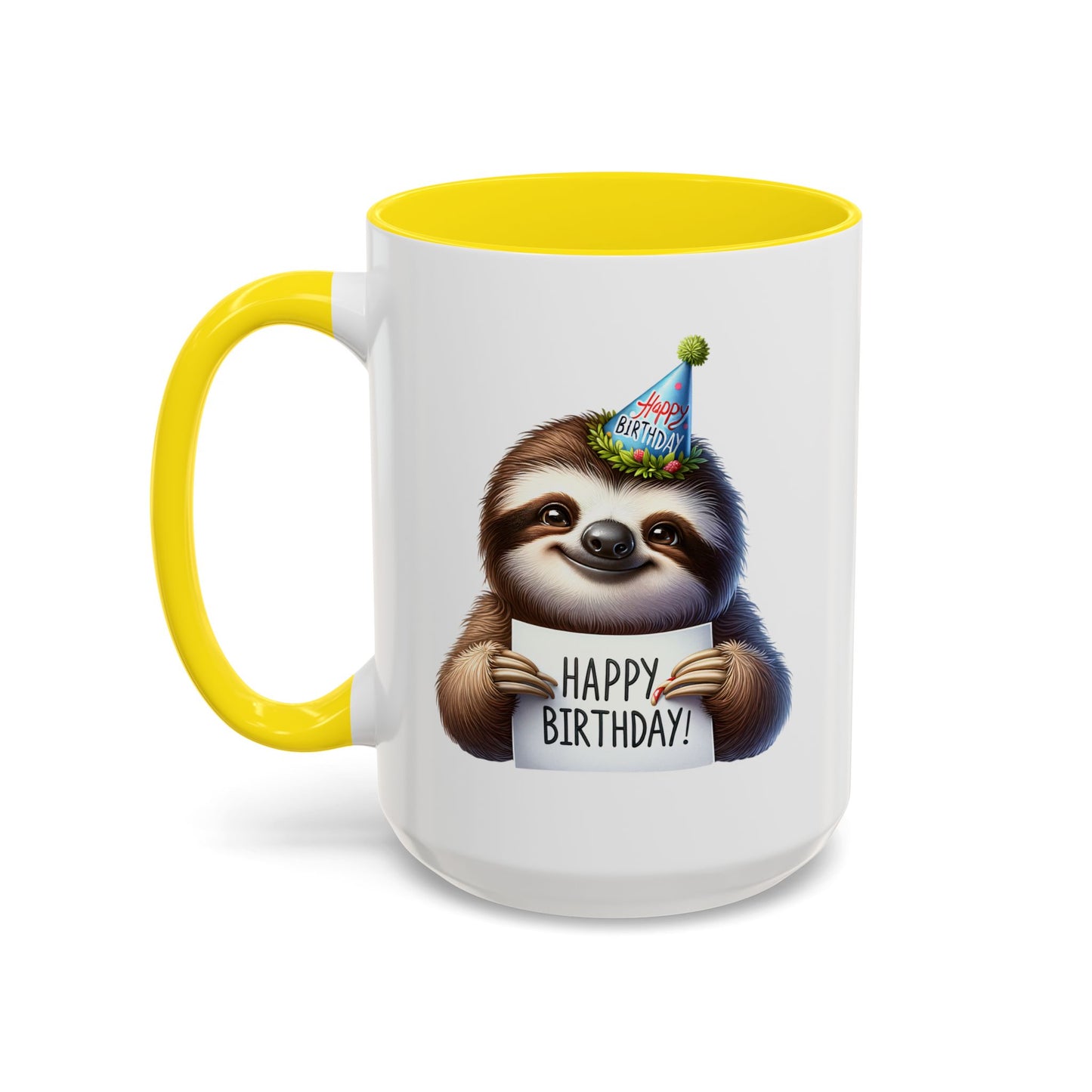 Birthday Mug - Sloth Clipart