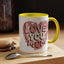 Mother's Day Mug - Love You Mom Retro Heart