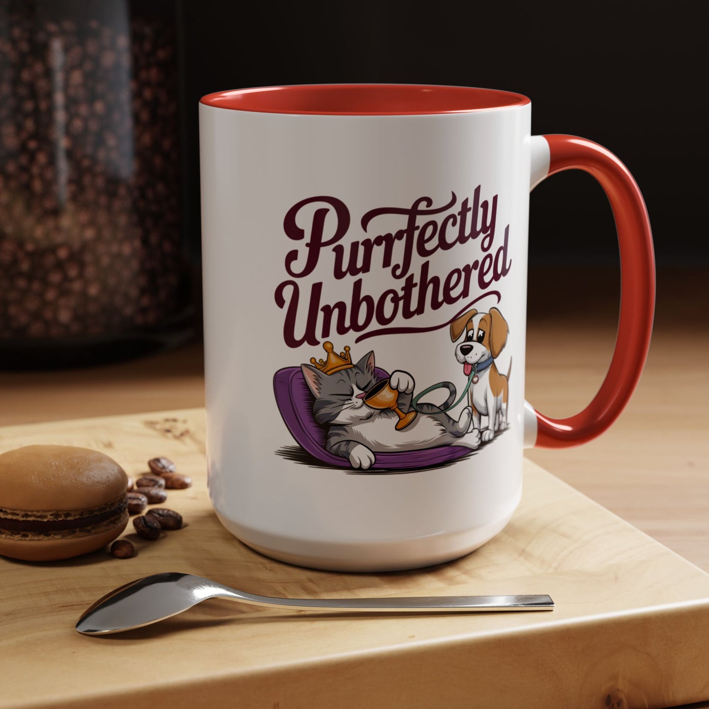 Animal Mug - Purrfectly Unbothered