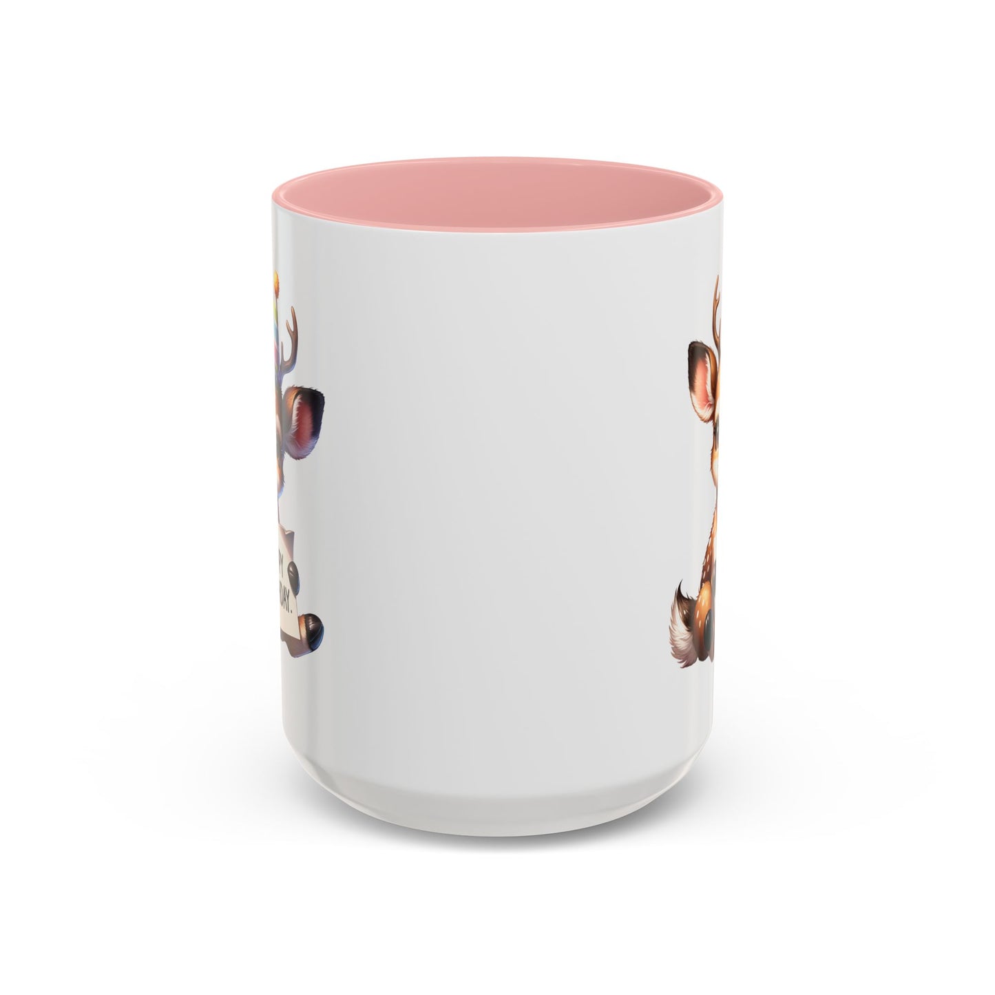 Birthday Mug - Happy Birthday Deer Clipart