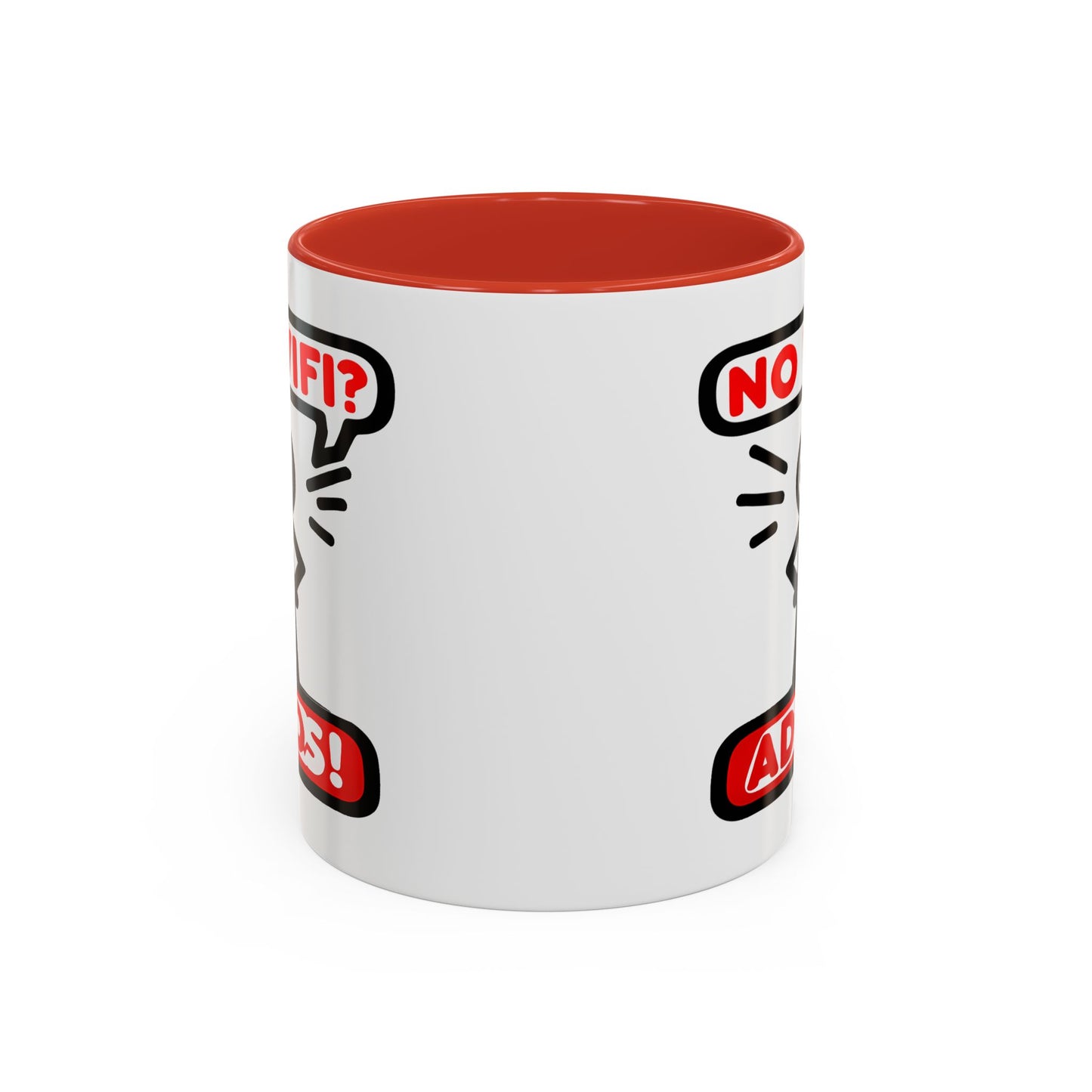 Humor Mug - No Wifi? Adios!