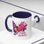 Birthday Mug - Butterfly Flowers