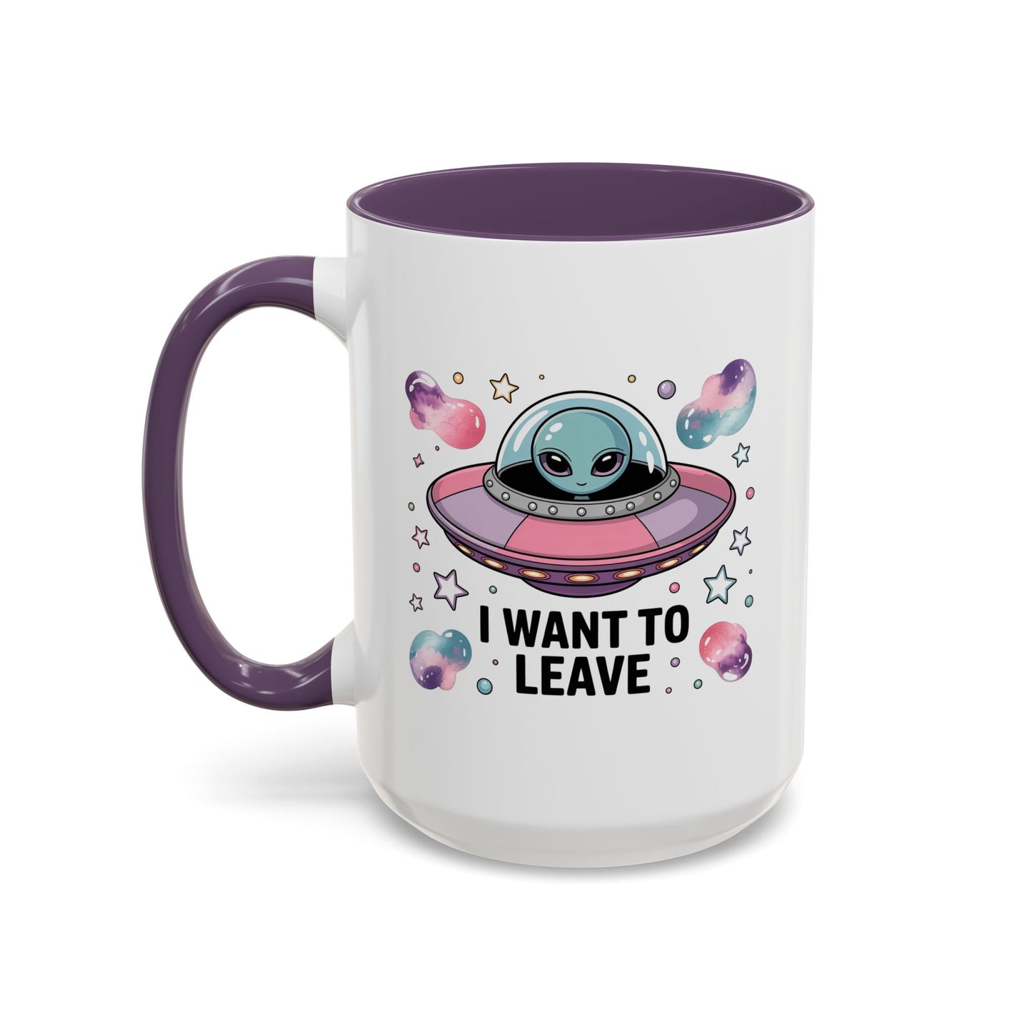Alien Mug - I Want To Leave
