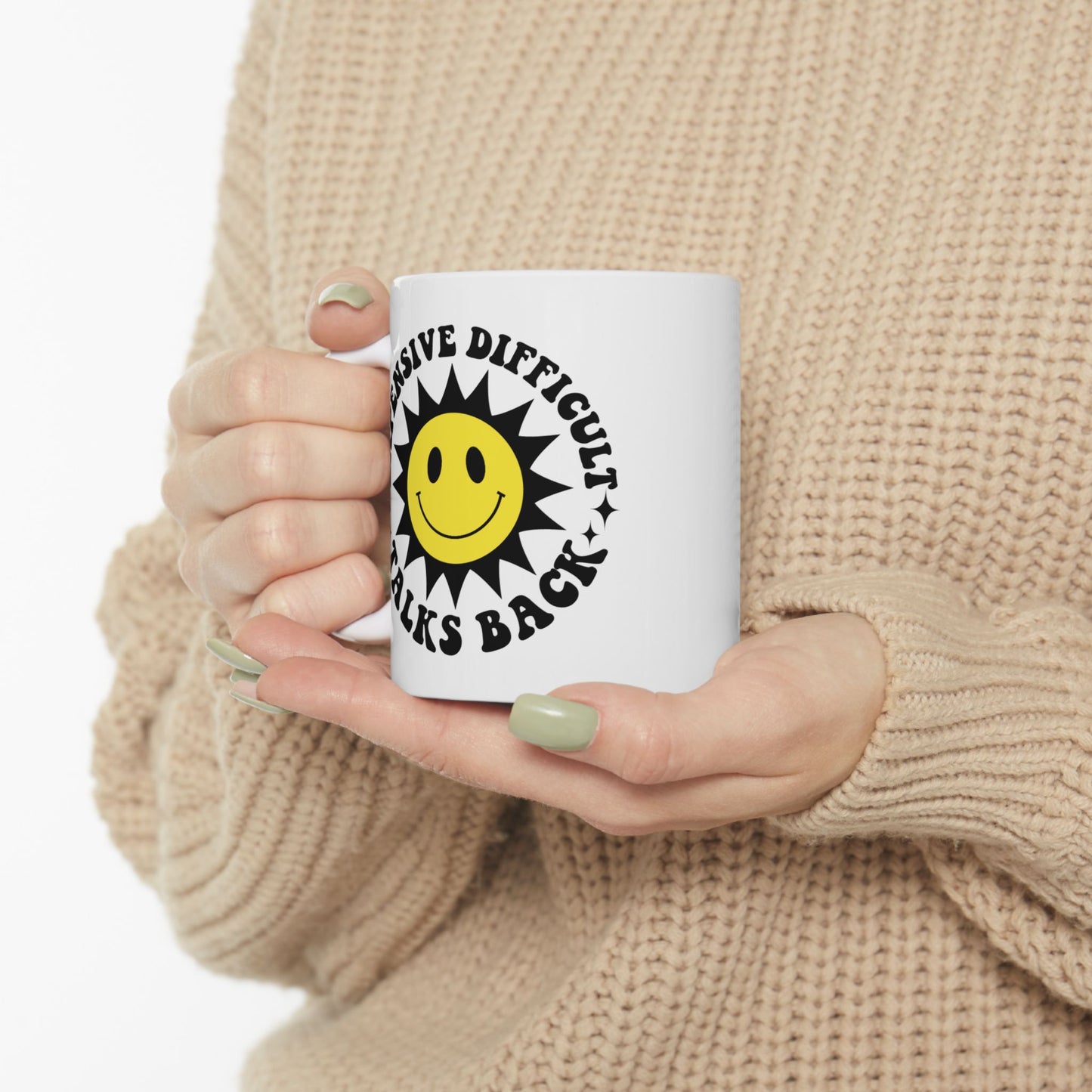 Humor Mug - Expensive Difficult Talks Back