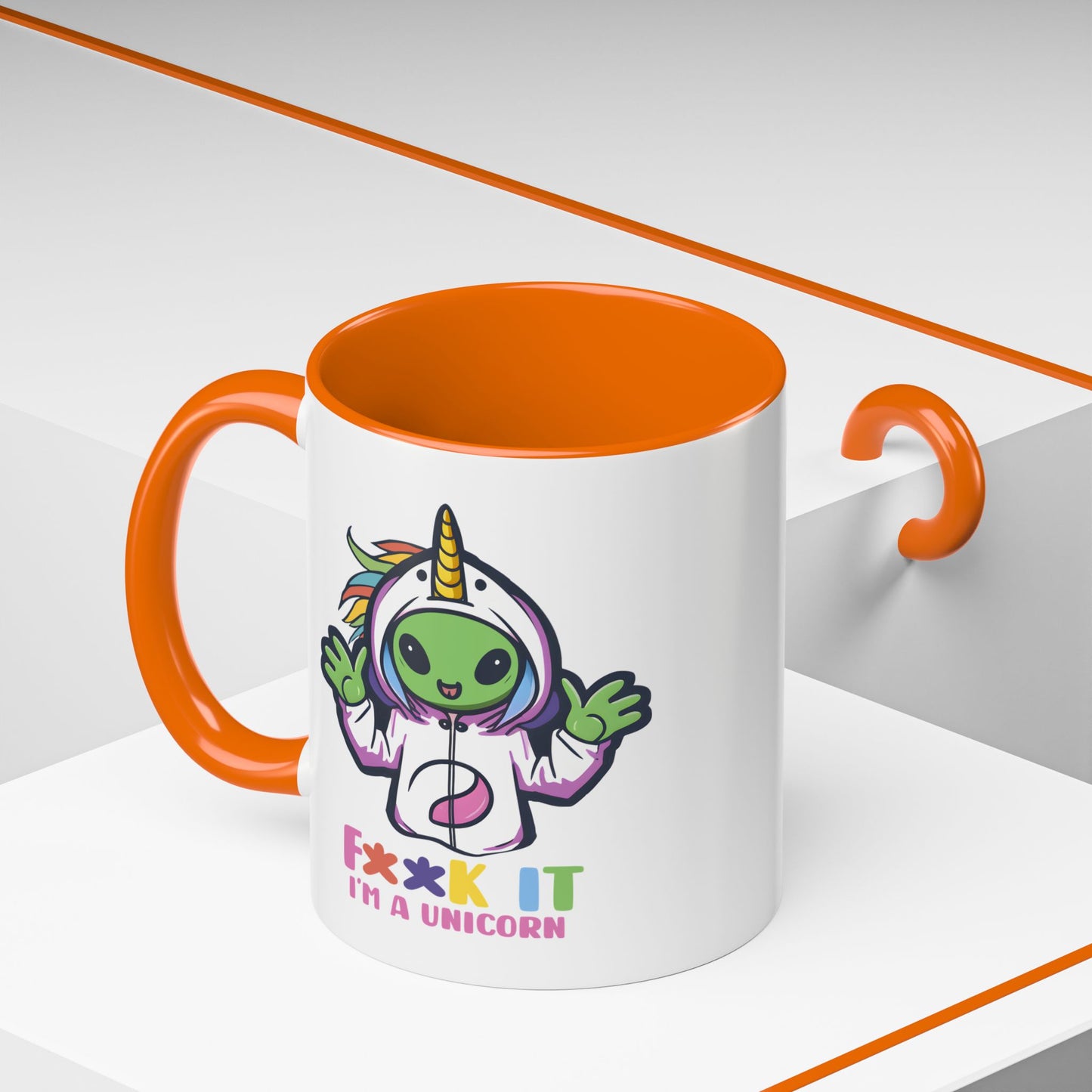 Alien Mug - F**K It I'm A Unicorn