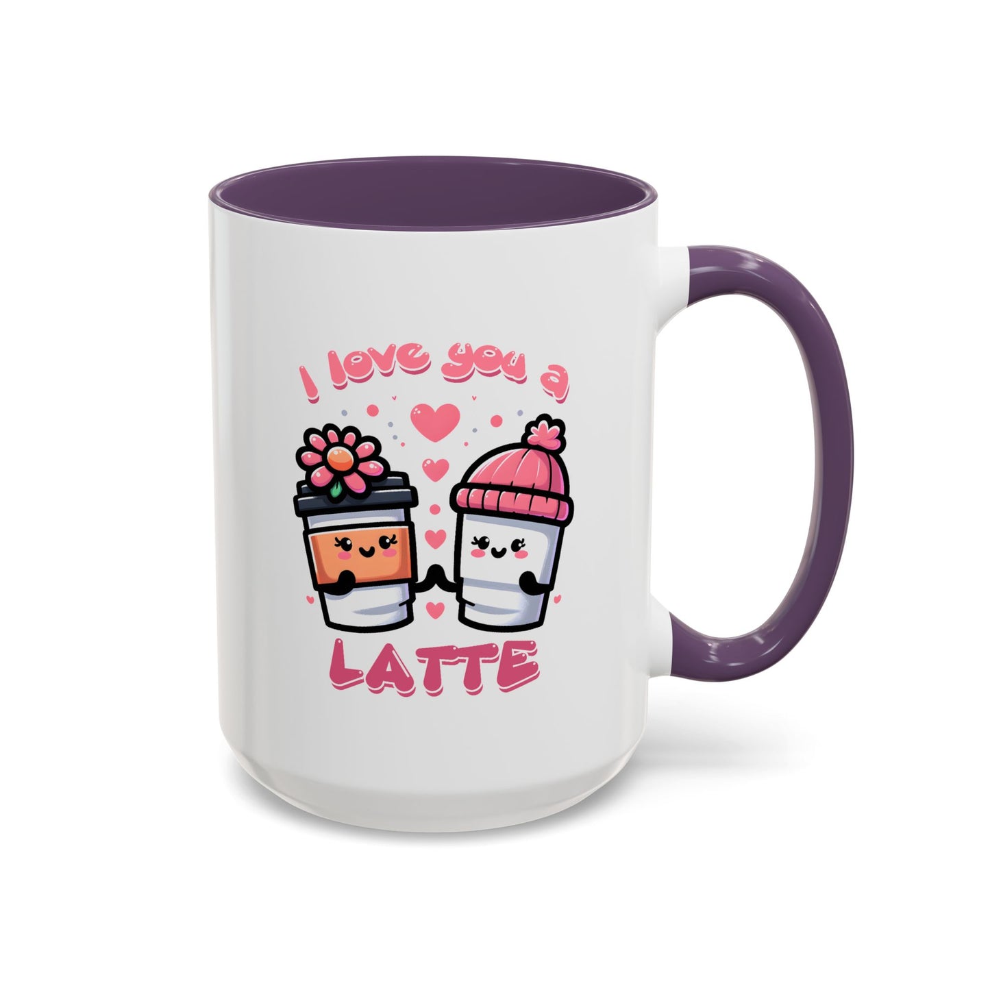 Valentine's Day Mug - I Love You A Latte Cute