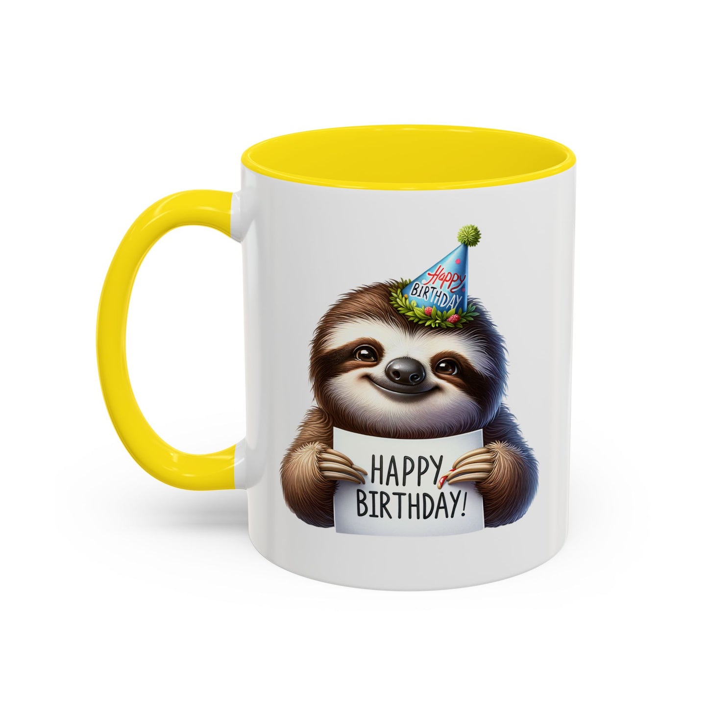 Birthday Mug - Sloth Clipart
