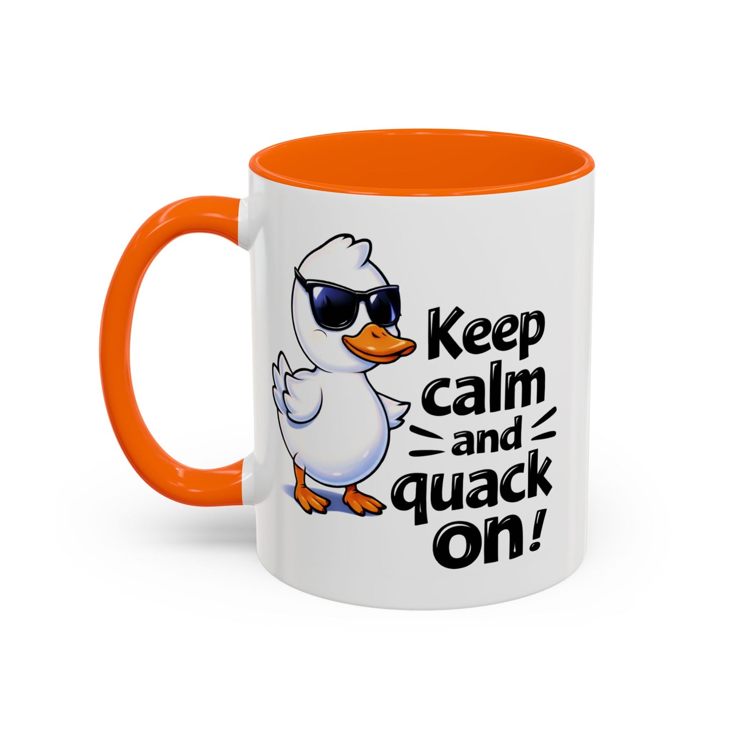 Wellness Mug - Keep Calm And Quack On
