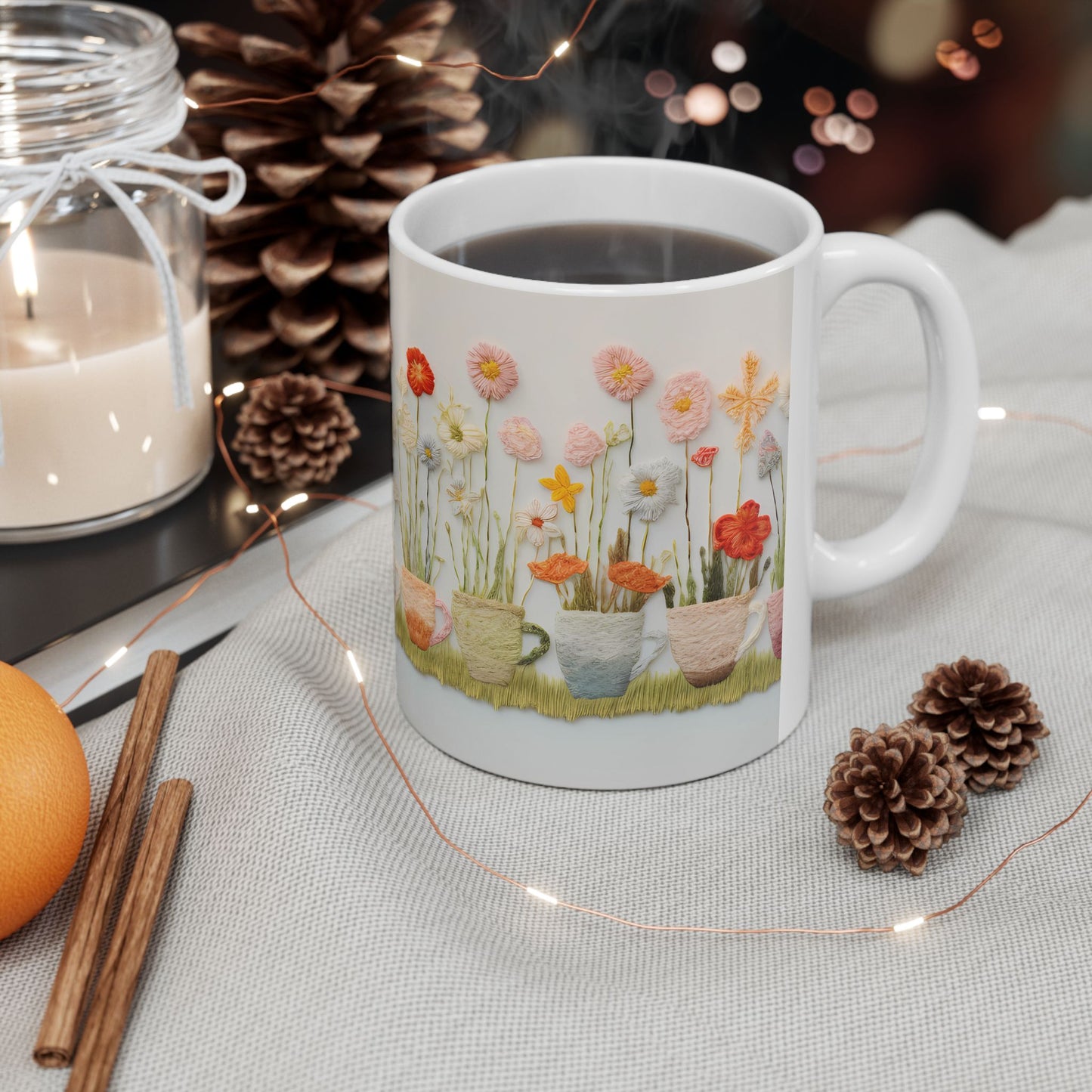 Artistic Mug - Felted Tea Cups 2