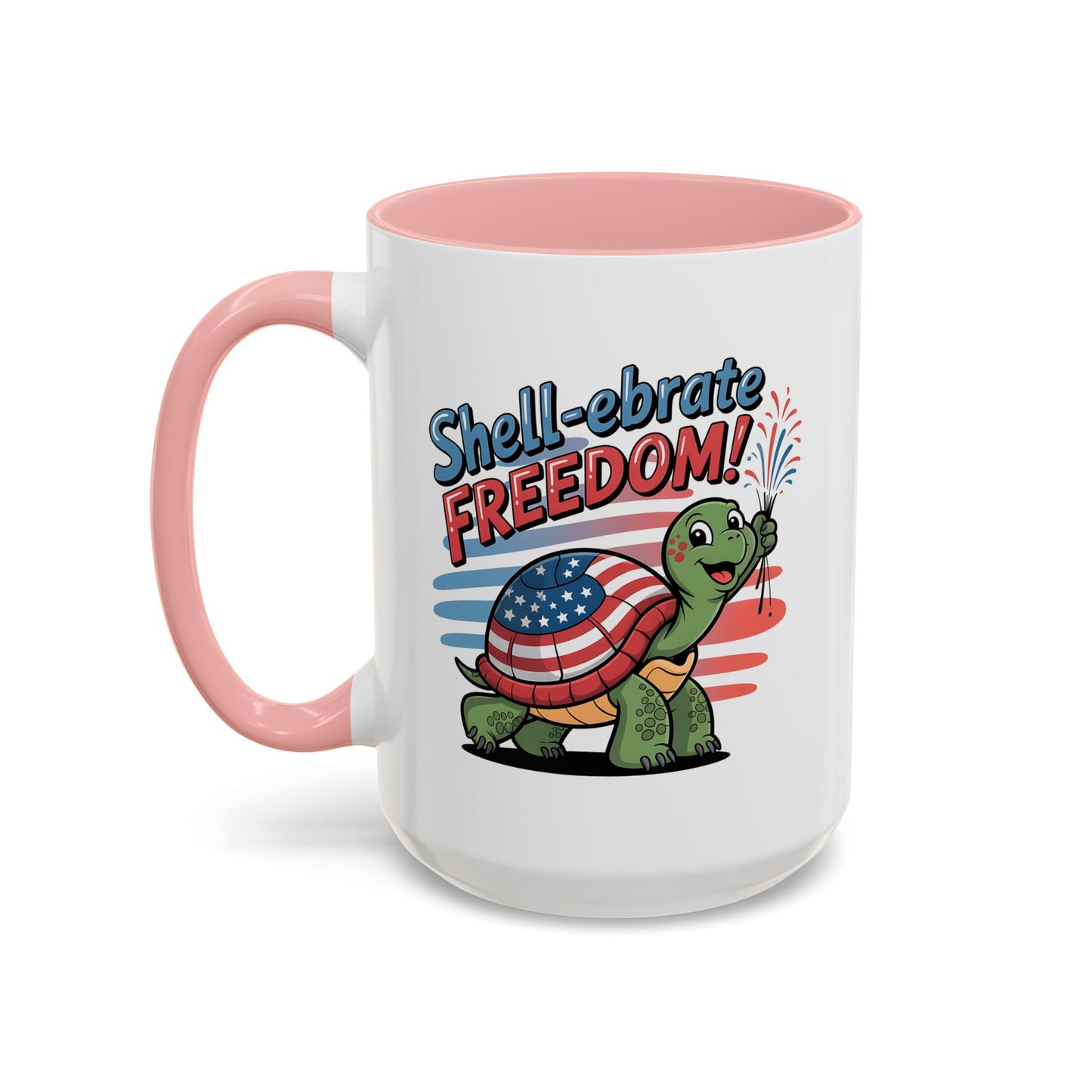 4th of July Mug - Shell-ebrate Freedom