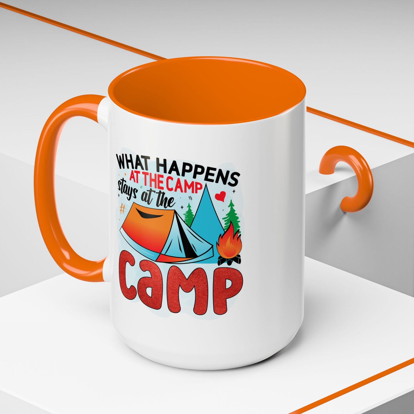 Adventure Mug - What Happens At The Camp