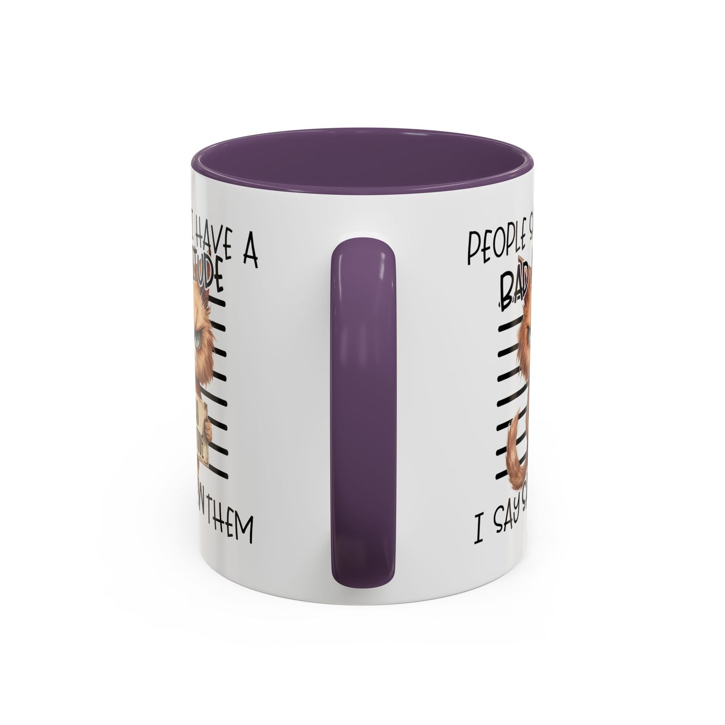 Humor Mug - People Say I Have a Bad Attitude