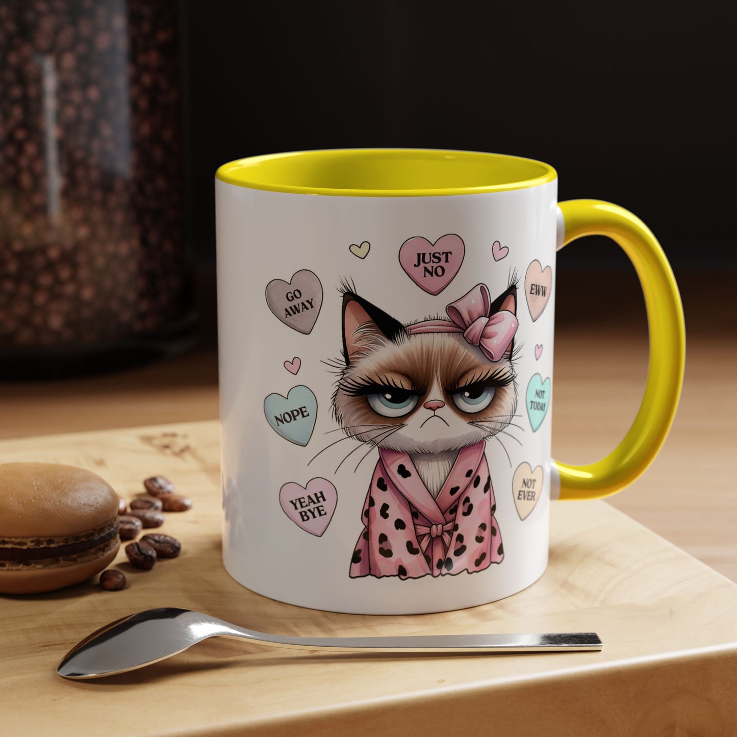 Animal Mug - Conversation Hearts