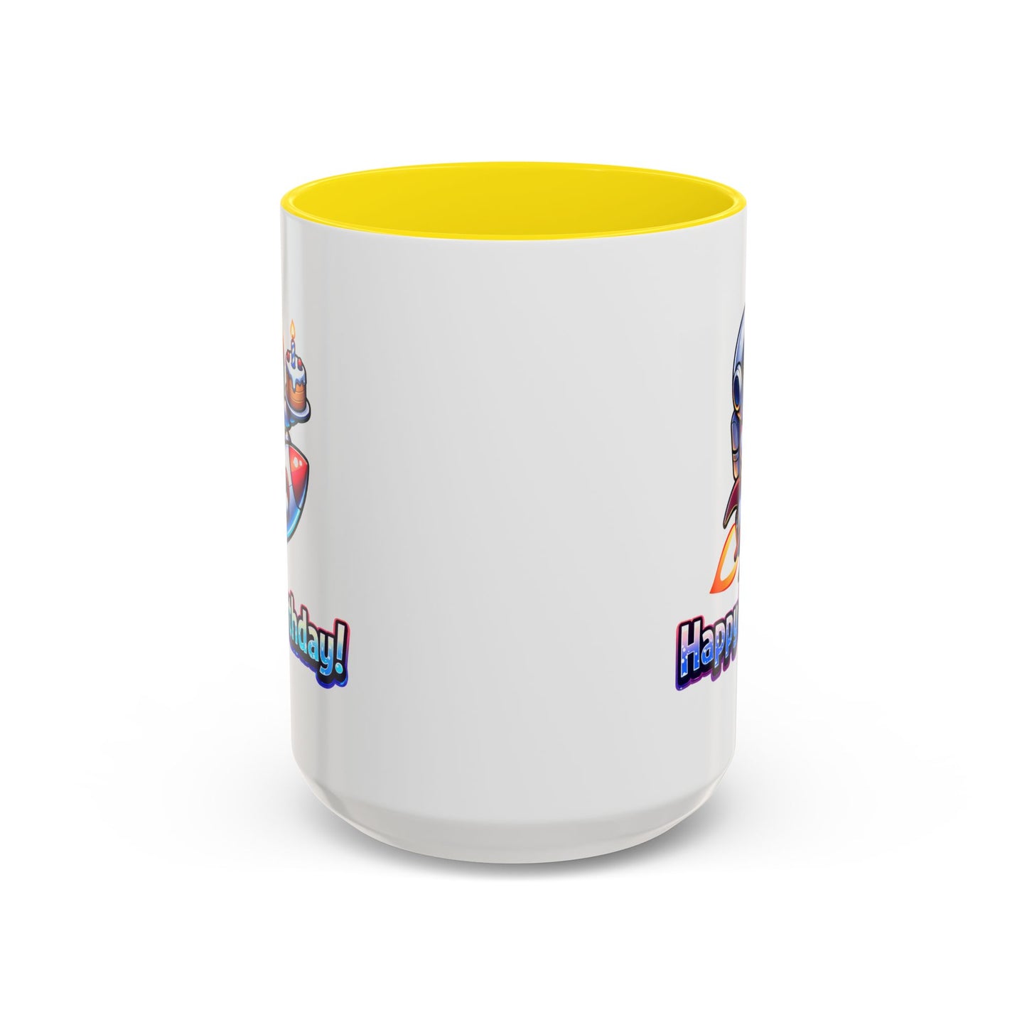 Birthday Mug - Astronaut Rocket