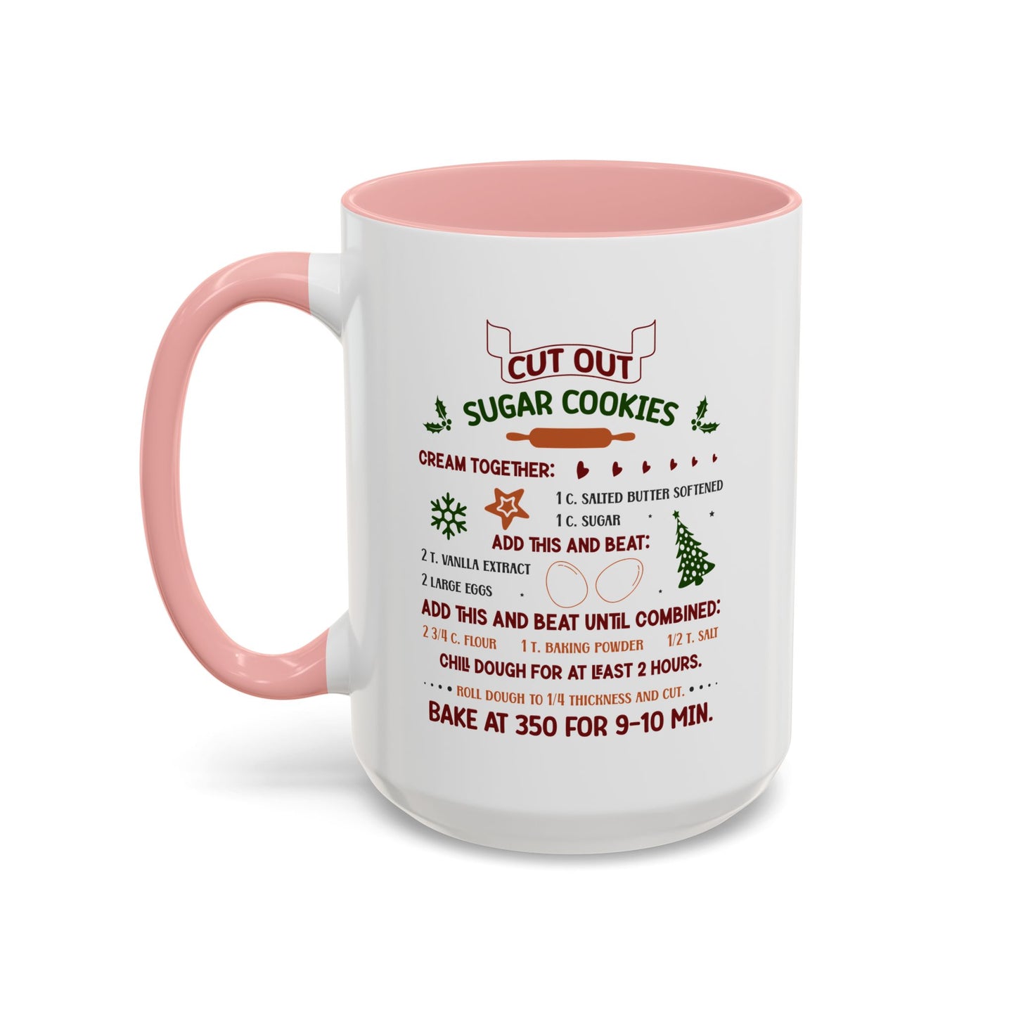 Christmas Mug - Cut Out Sugar Cookies Recipe