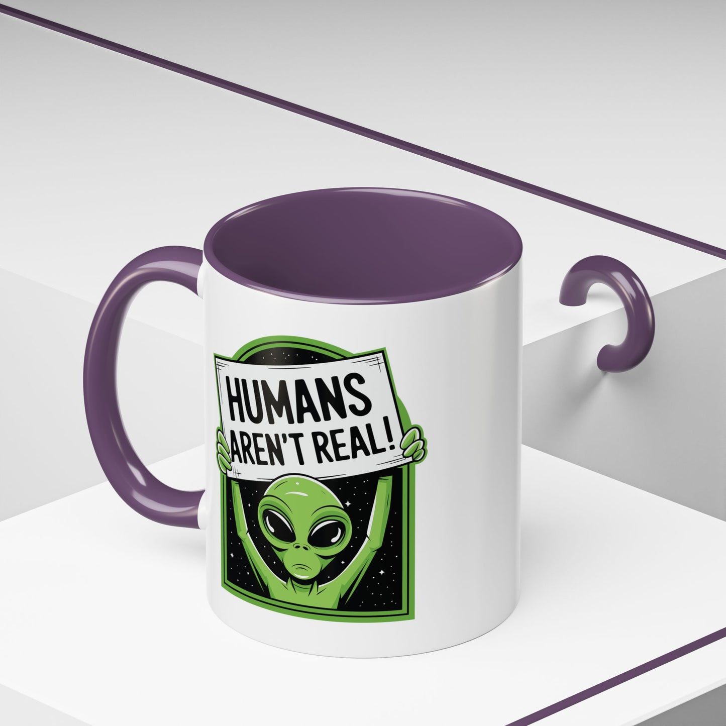 Alien Mug - Humans Aren't Real