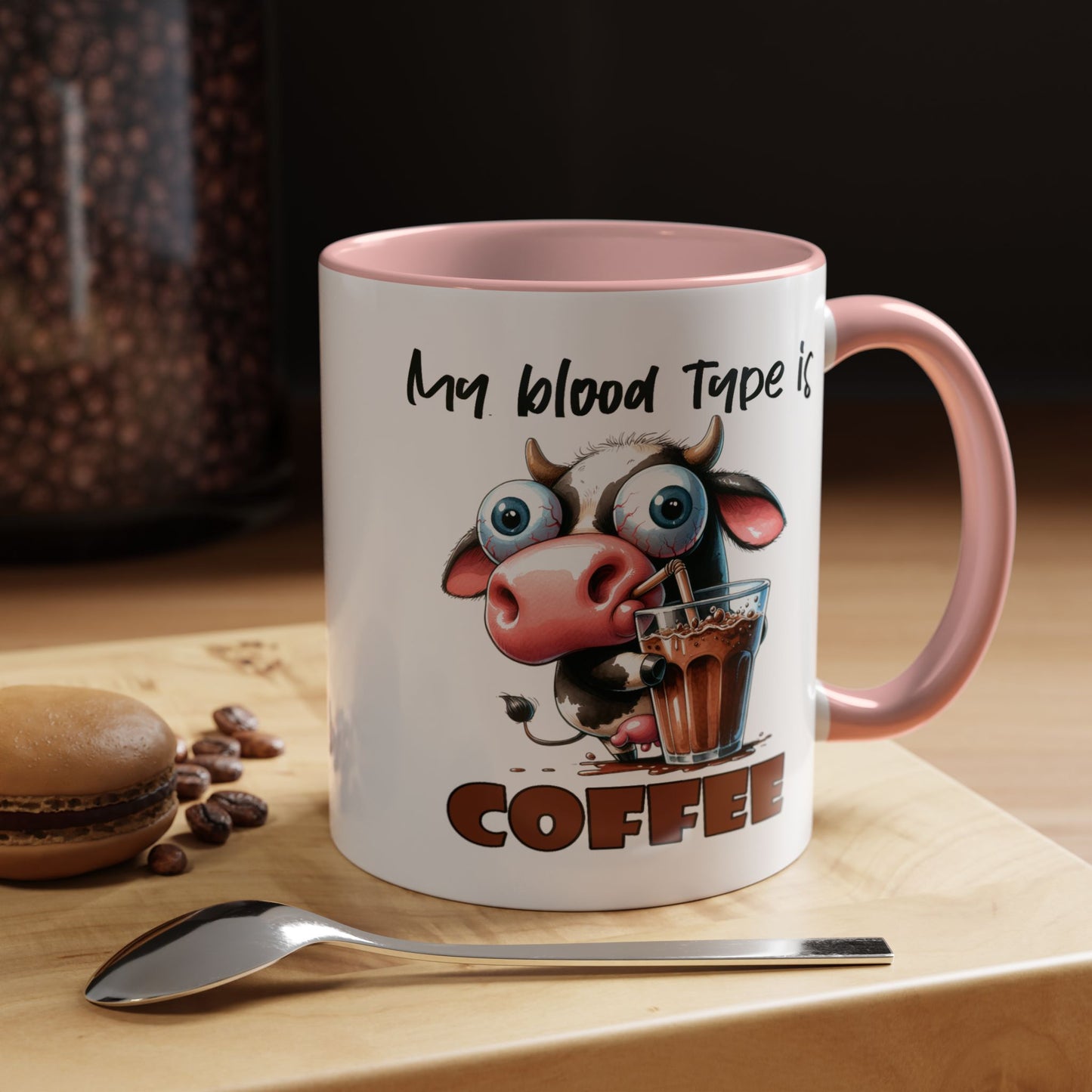 Humor Mug - My Blood Type is Coffee
