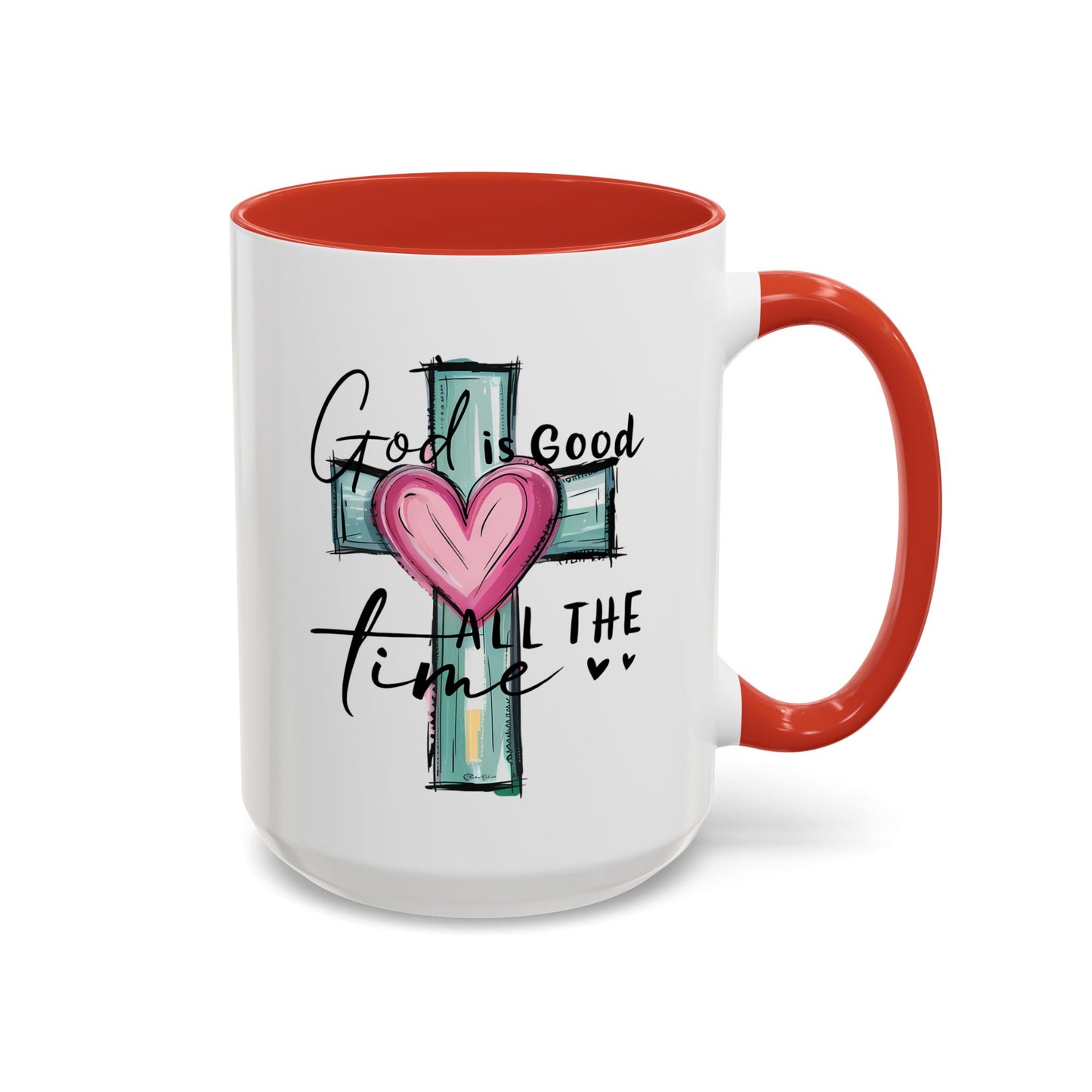 Religious Mug - God Is Good Cross