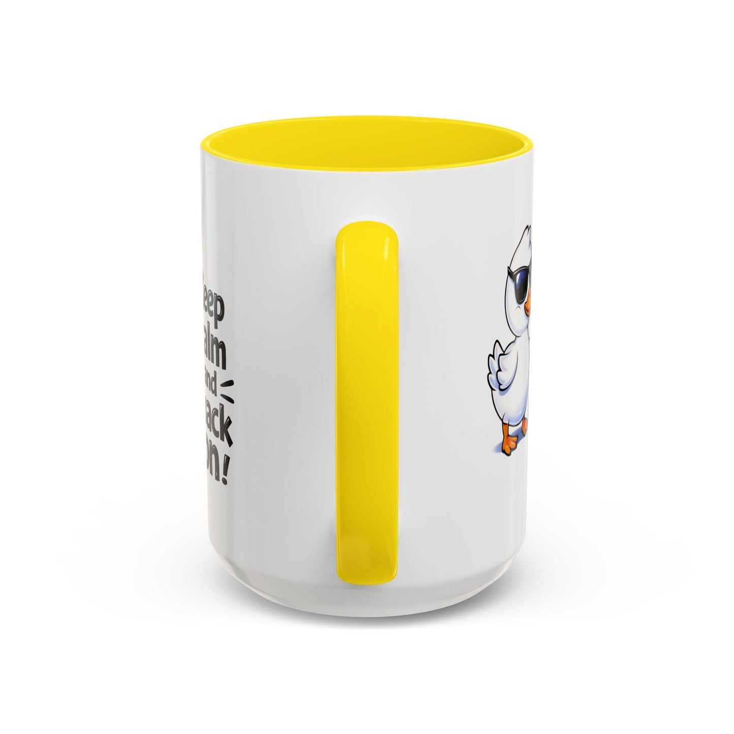 Wellness Mug - Keep Calm And Quack On