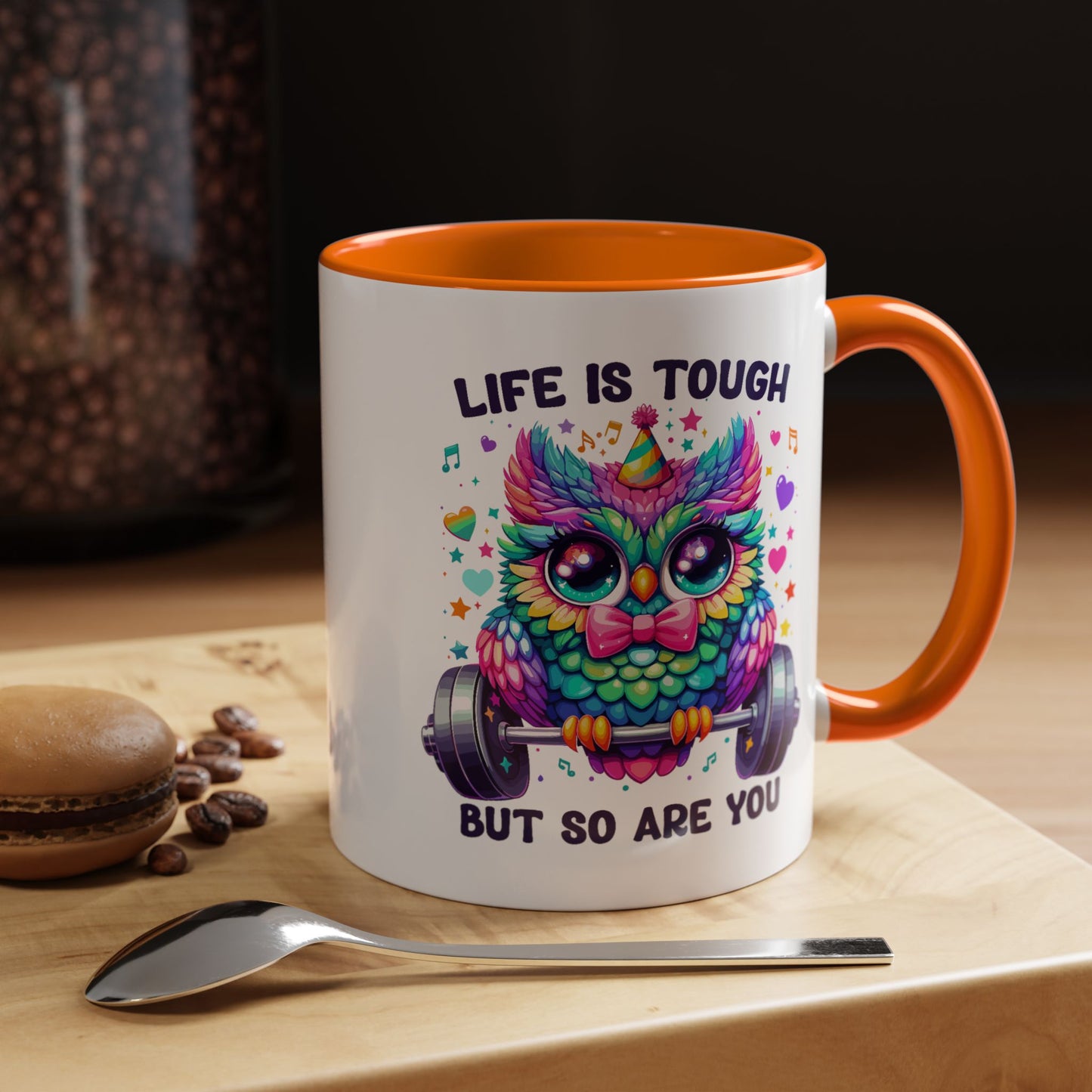 Wellness Mug - Life Is Tough Owl