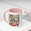 Christmas Mug - Merry Christmas Black Text Cute Animals