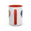4th of July Mug - USA Flag Heart