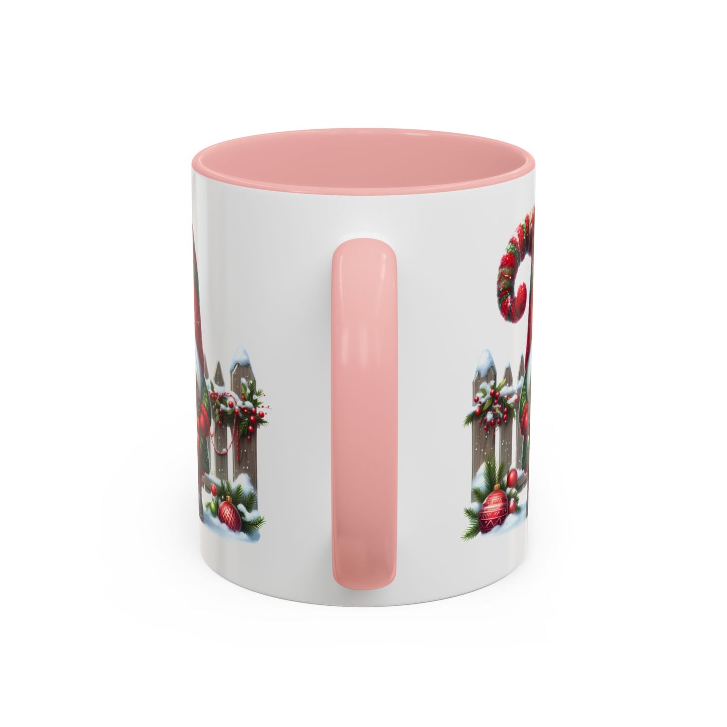 Christmas Mug - Gnome with Christmas Wreath