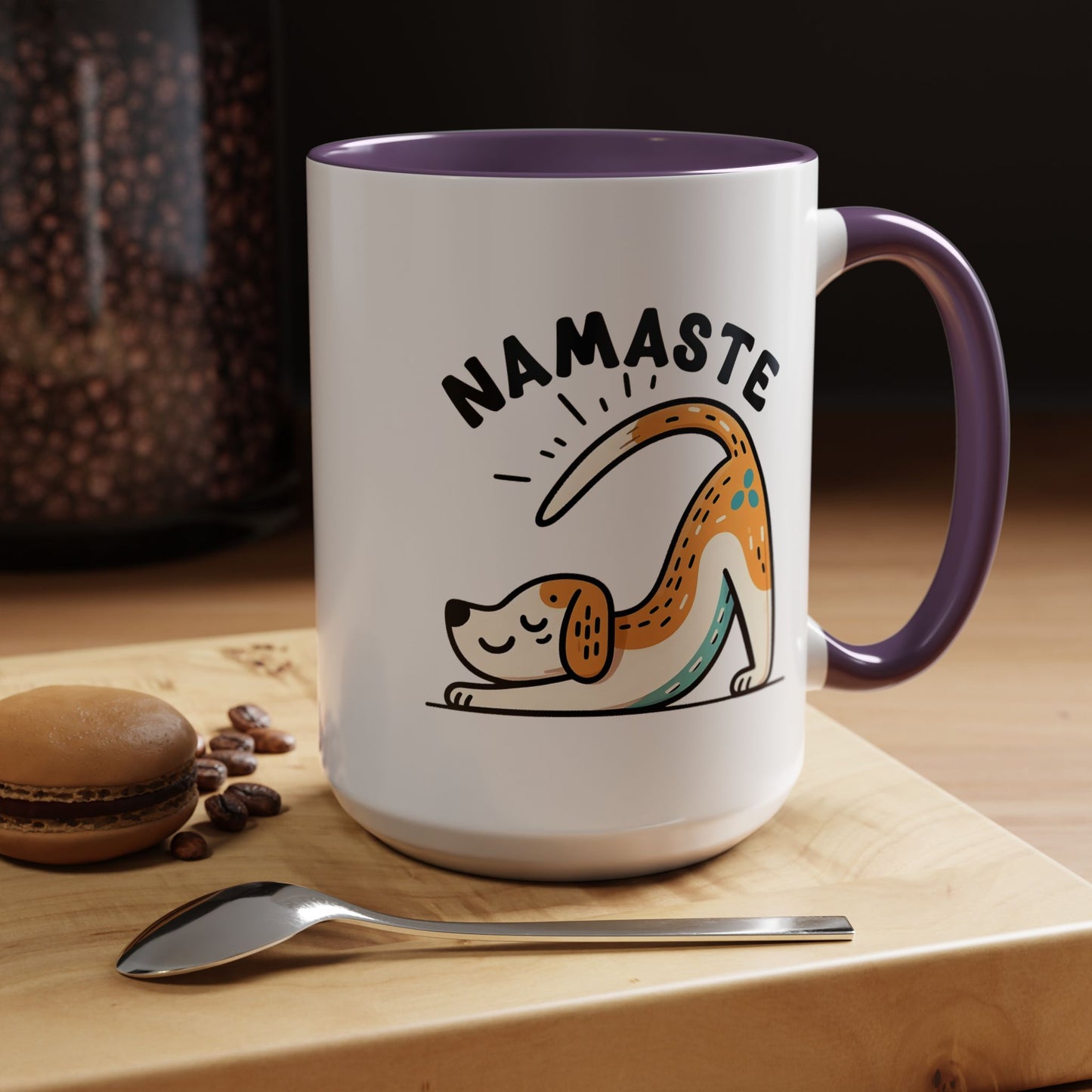 Animal Mug - Namaste Dog