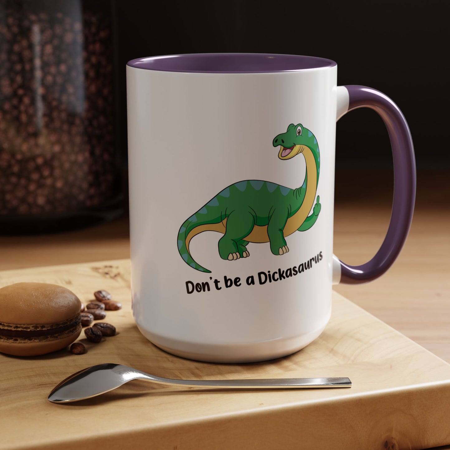 Adult Mug - Don't Be A Dickasaurus