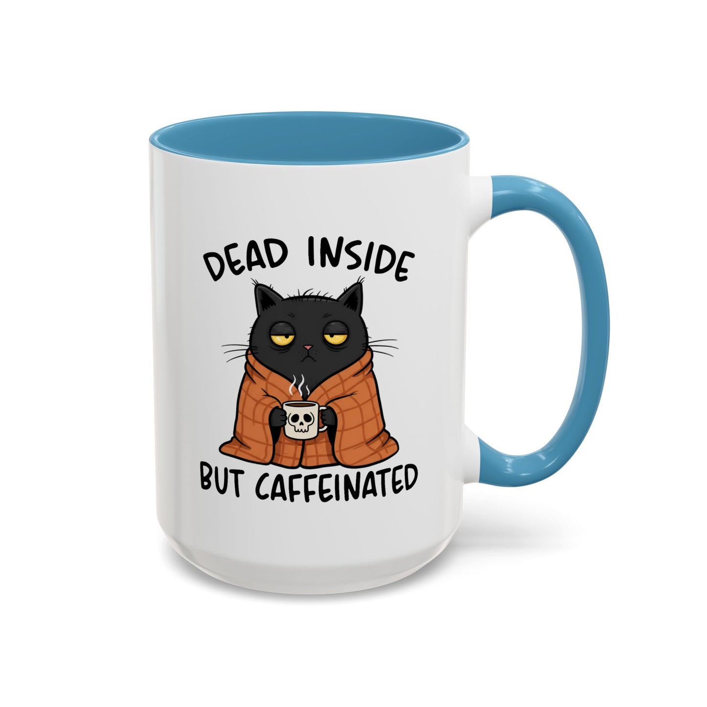 Animal Mug - Dead Inside But Caffeinated
