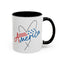 4th of July Mug - America Heart