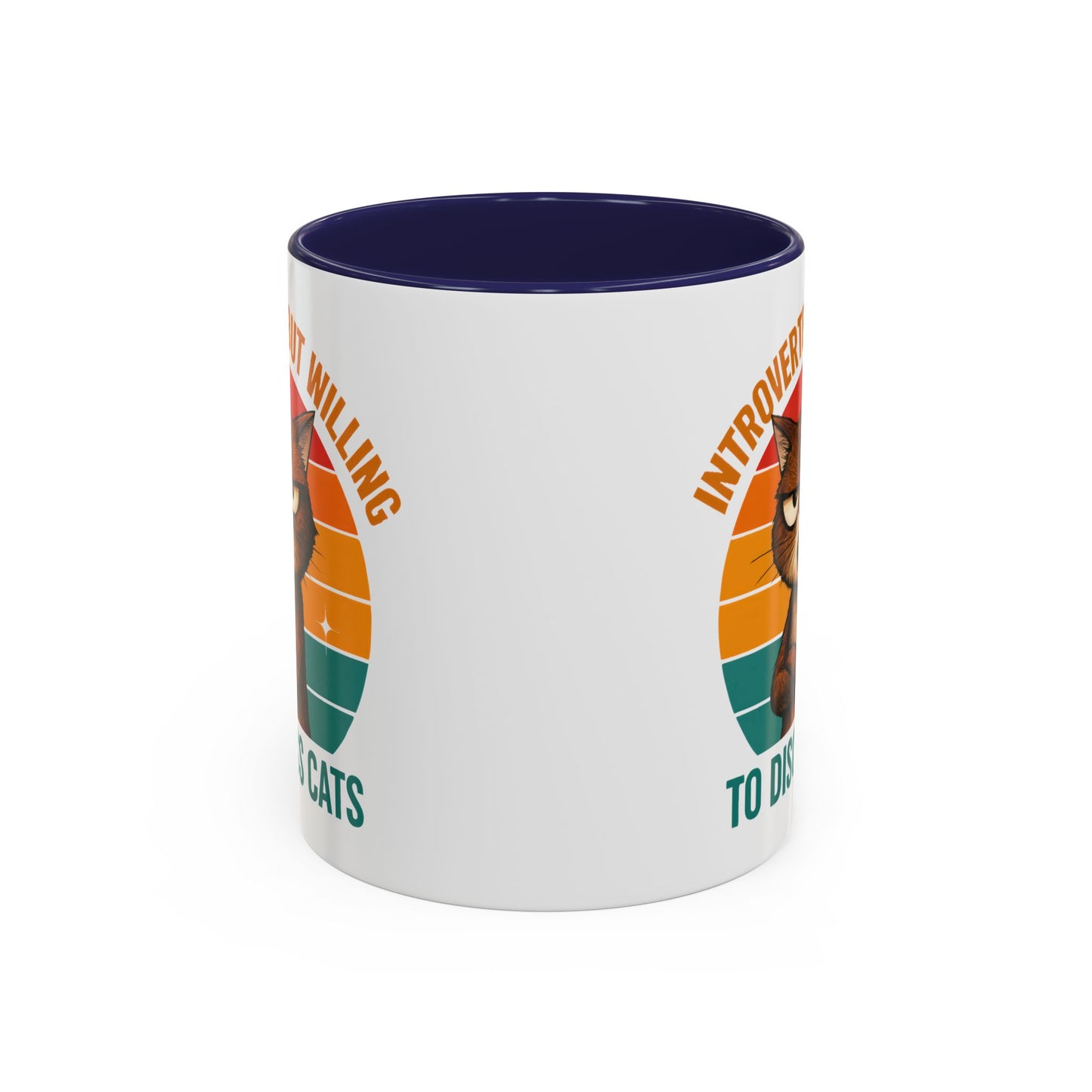 Animal Mug - Introverted But Willing To Discuss Cats