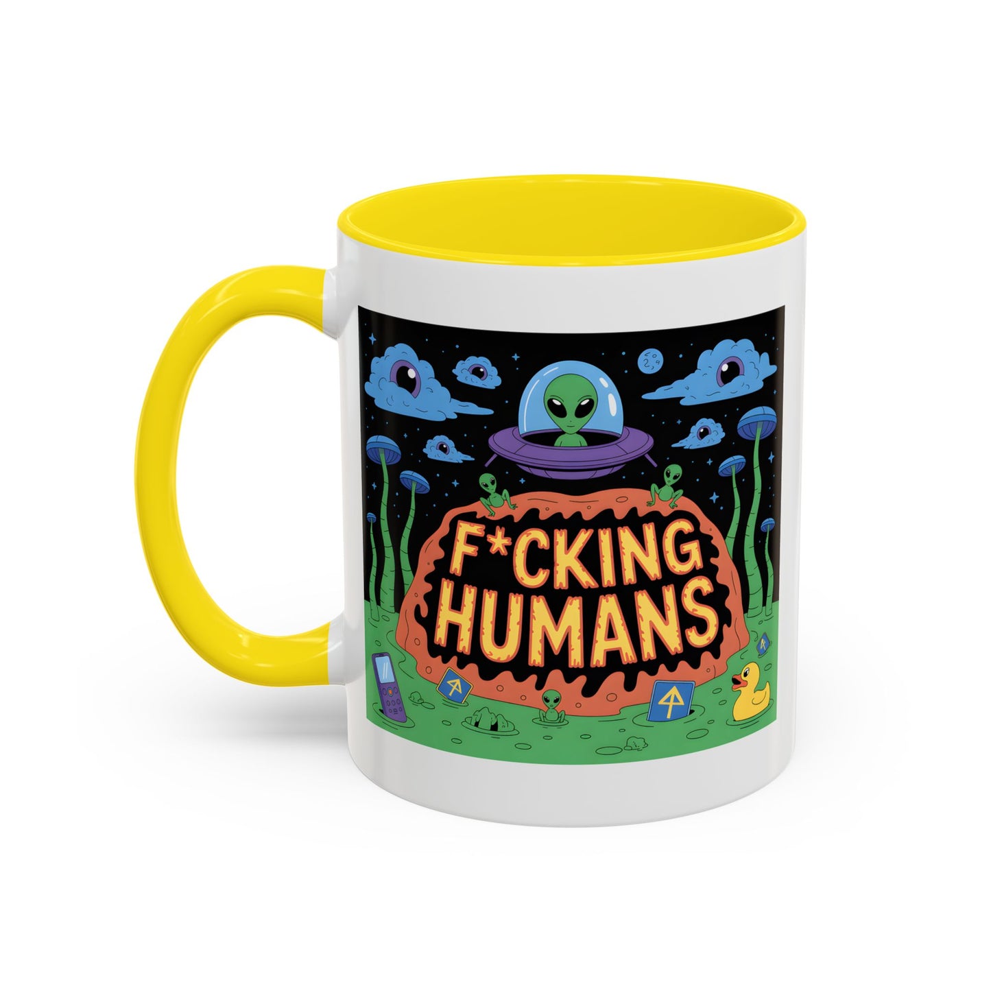 Alien Mug - F*cking Humans