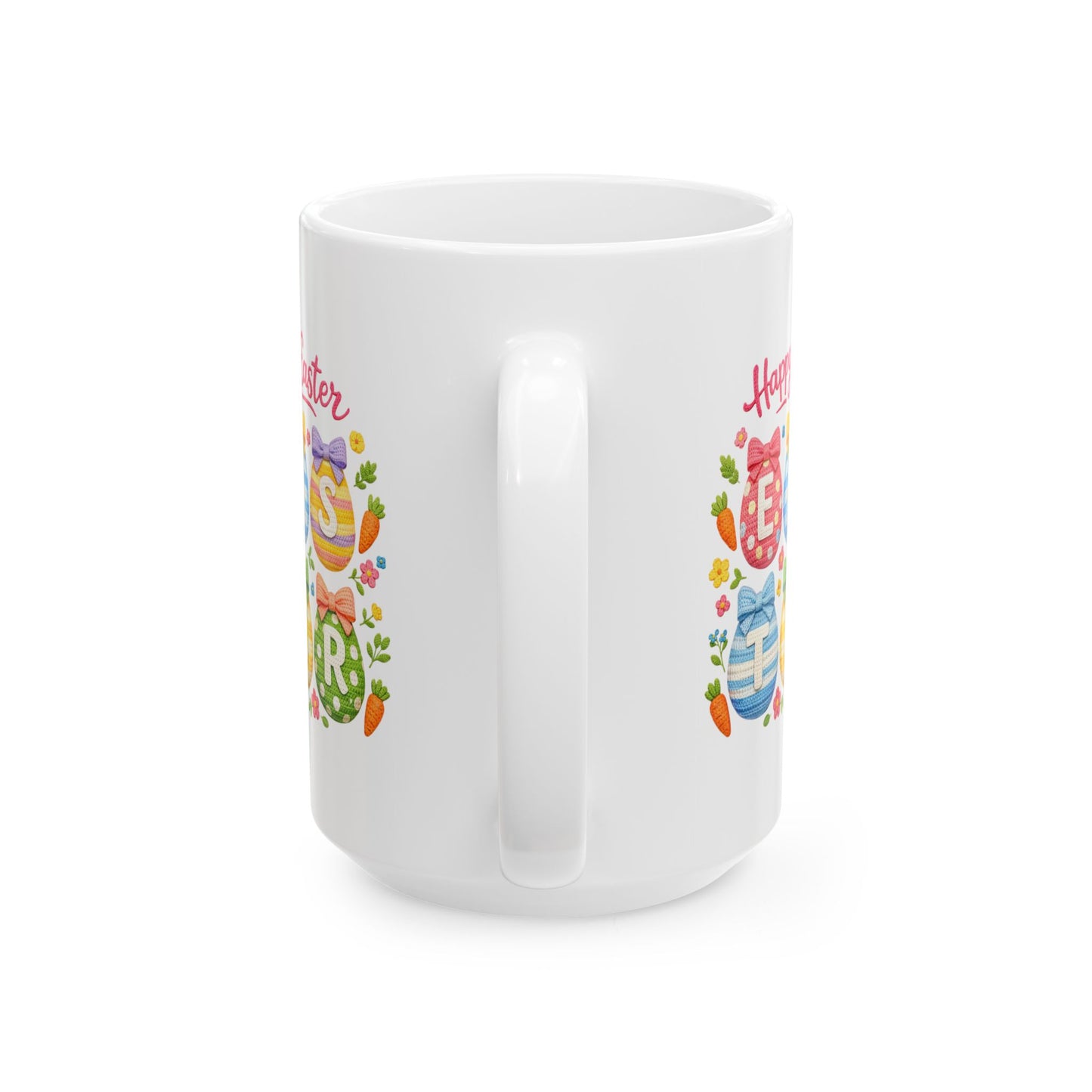 Easter Mug - Happy Easter Crochet